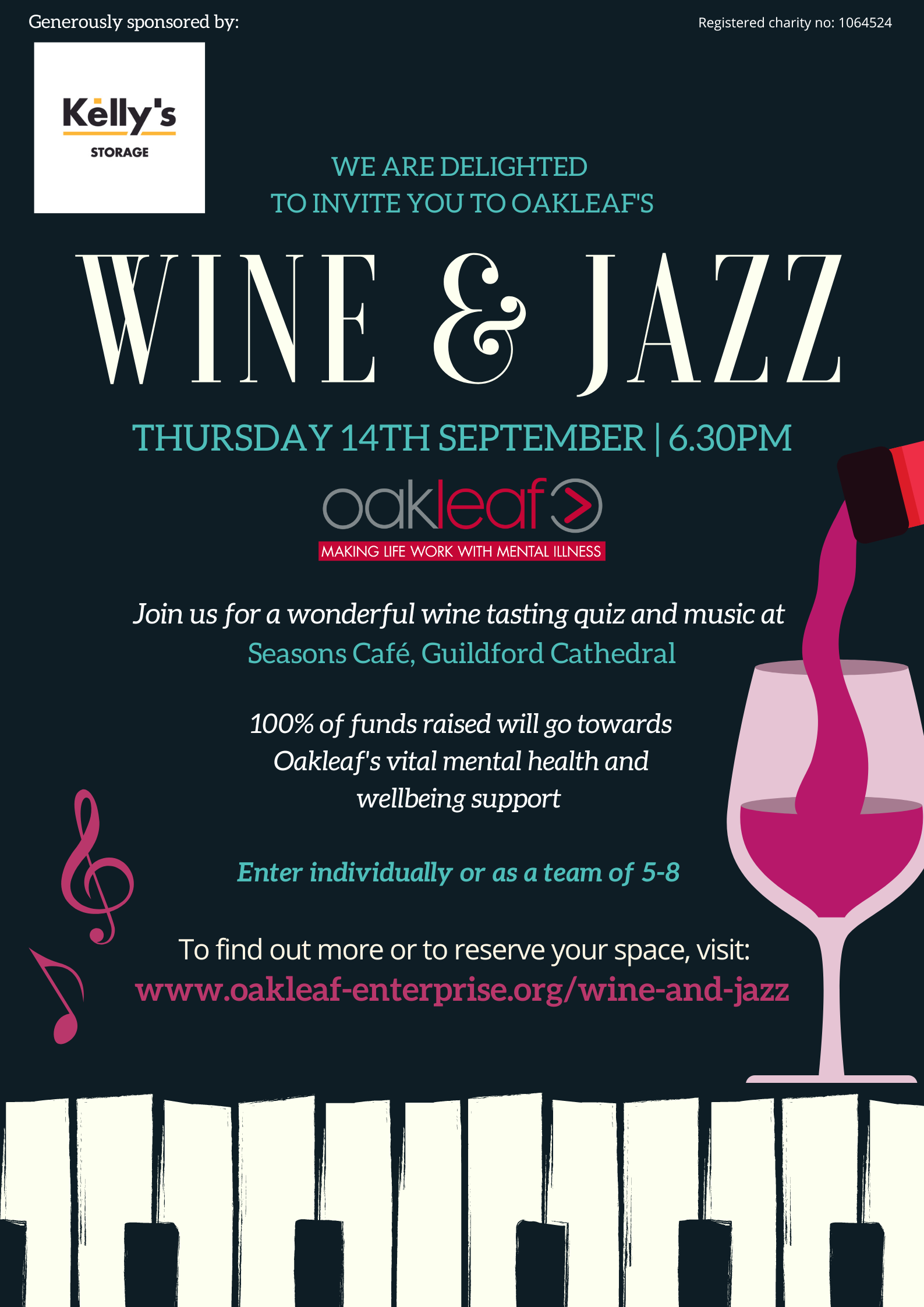 Wine & Jazz Oakleaf Enterprise